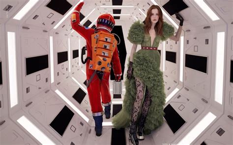 gucci vuitton apparat mcqueen|Five times fashion paid homage to Stanley Kubrick.